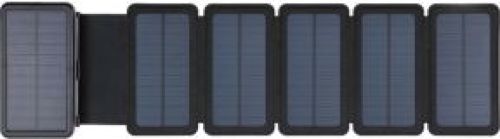 Sandberg Solar 6-Panel Powerbank 20000 Lithium-Polymeer (LiPo) 20000 mAh Zwart
