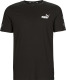 Puma regular fit T-shirt met logo zwart