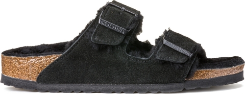 Birkenstock Gevoerde leren muiltjes Arizona Fell