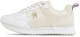 Tommy hilfiger TH ESSENTIAL RUNNER leren sneakers beige