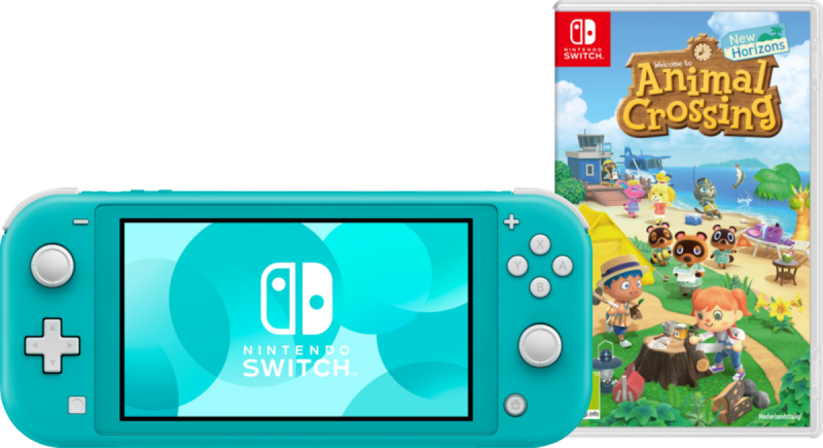 Nintendo Switch Lite Turquoise + Animal Crossing New Horizons