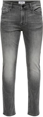 ONLY & SONS slim fit jog denim Loom grijs