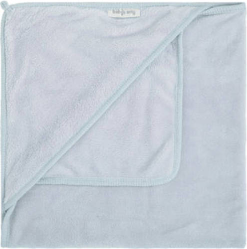 Baby's Only wikkeldeken Cozy 75x75 cm 5-puntsgordel misty blue