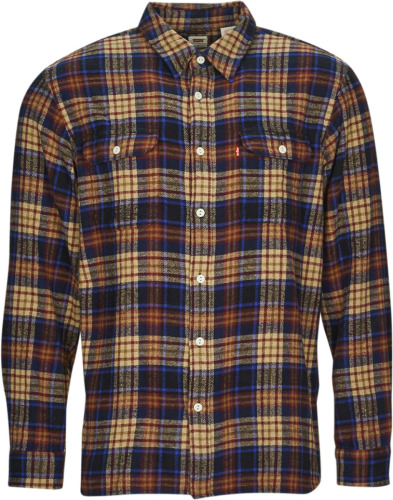 Levi's geruit regular fit overshirt multi