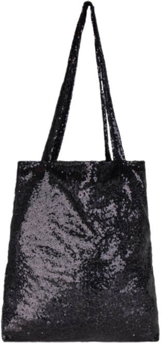 Life of Bulu shopper met all-over pailletten zwart