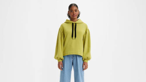 Levi's hoodie Akane Rusched Hoodie groen