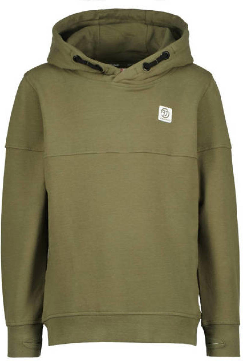 Vingino hoodie army groen