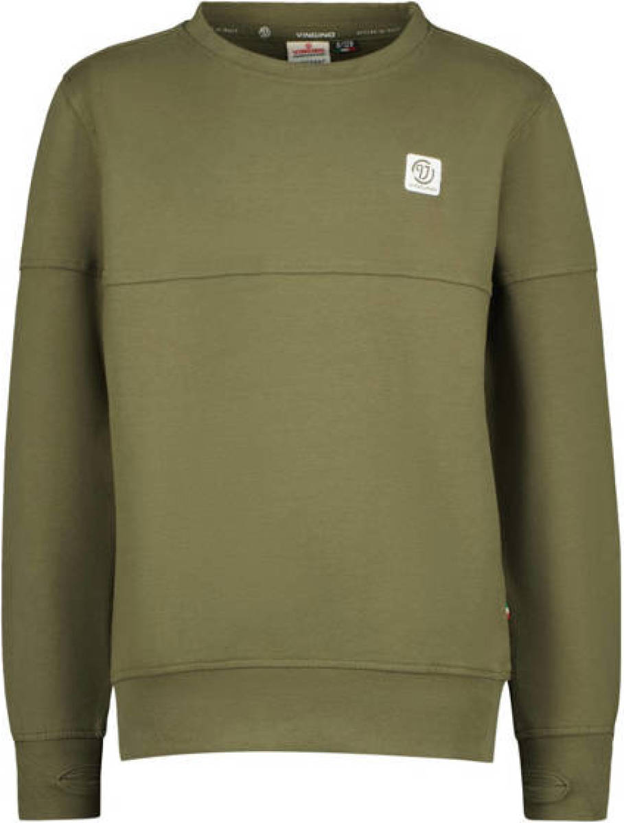 Vingino sweater army groen