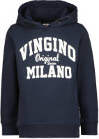Vingino hoodie met logo donkerblauw