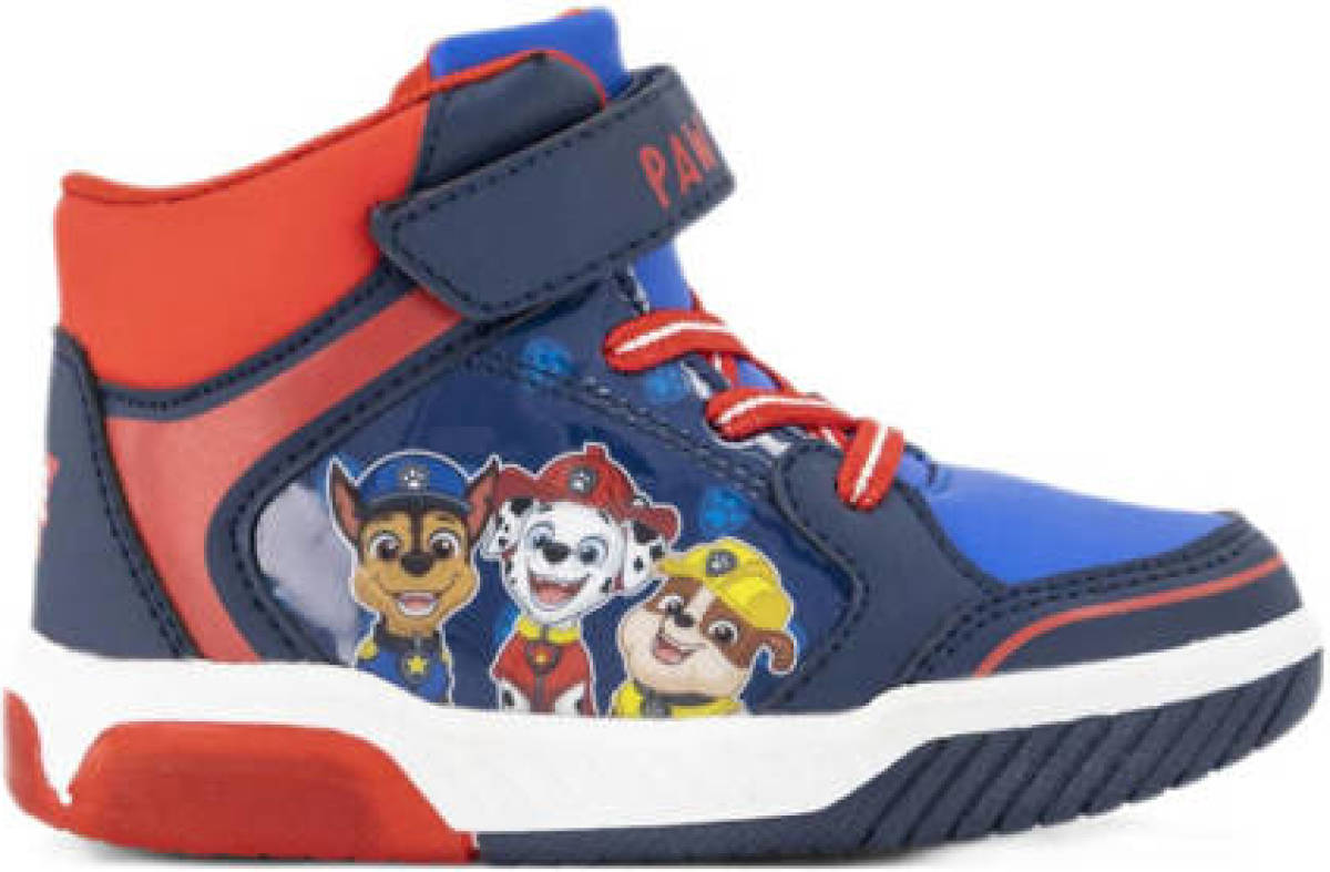 Paw patrol sneakers met lichtjes blauw