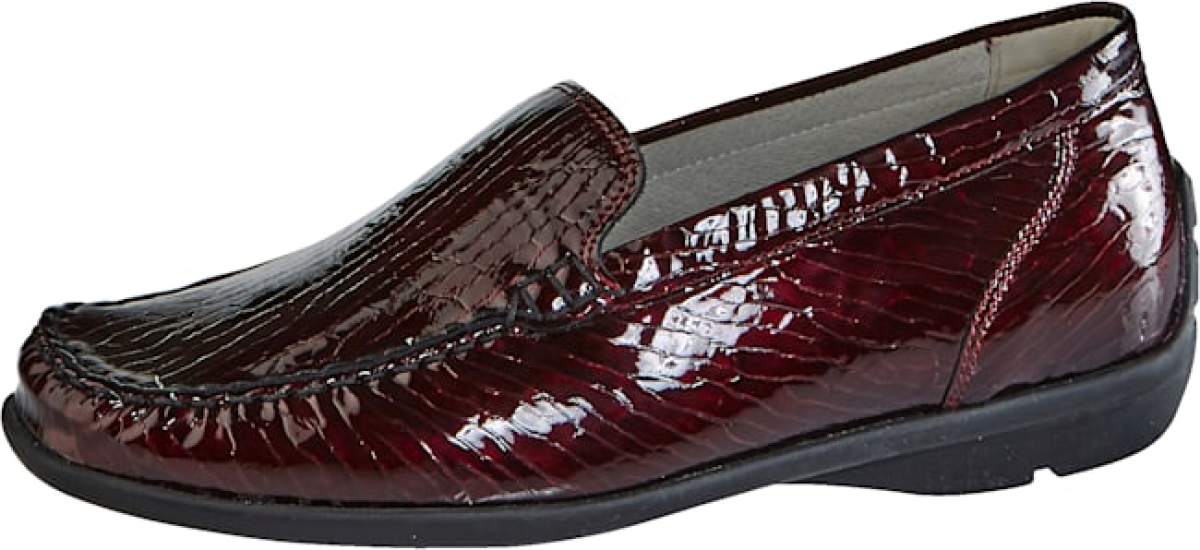 Mocassin Waldlaufer Bordeaux