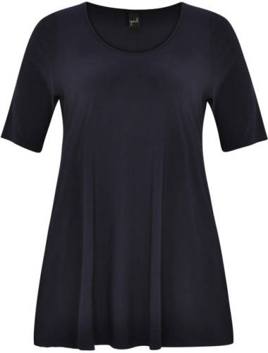 Yoek T-shirt marine