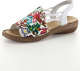 Sandaaltje Met gekruiste elastische banden Rieker Multicolor