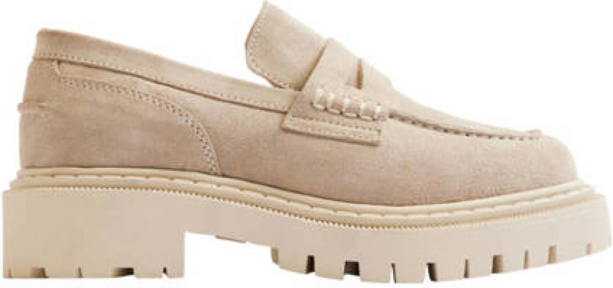 5th Avenue suède loafers beige
