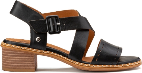 Pikolinos Leren sandalen met hak Blanes