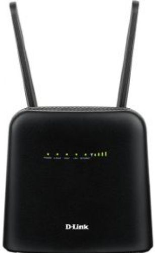 D-Link DWR-960 draadloze router Gigabit Ethernet Dual-band (2.4 GHz / 5 GHz) 3G 4G Zwart
