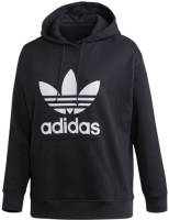 adidas Originals plus size Adicolor hoodie zwart