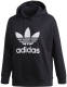 adidas Originals plus size Adicolor hoodie zwart