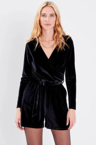 Cache Cache fluwelen playsuit zwart