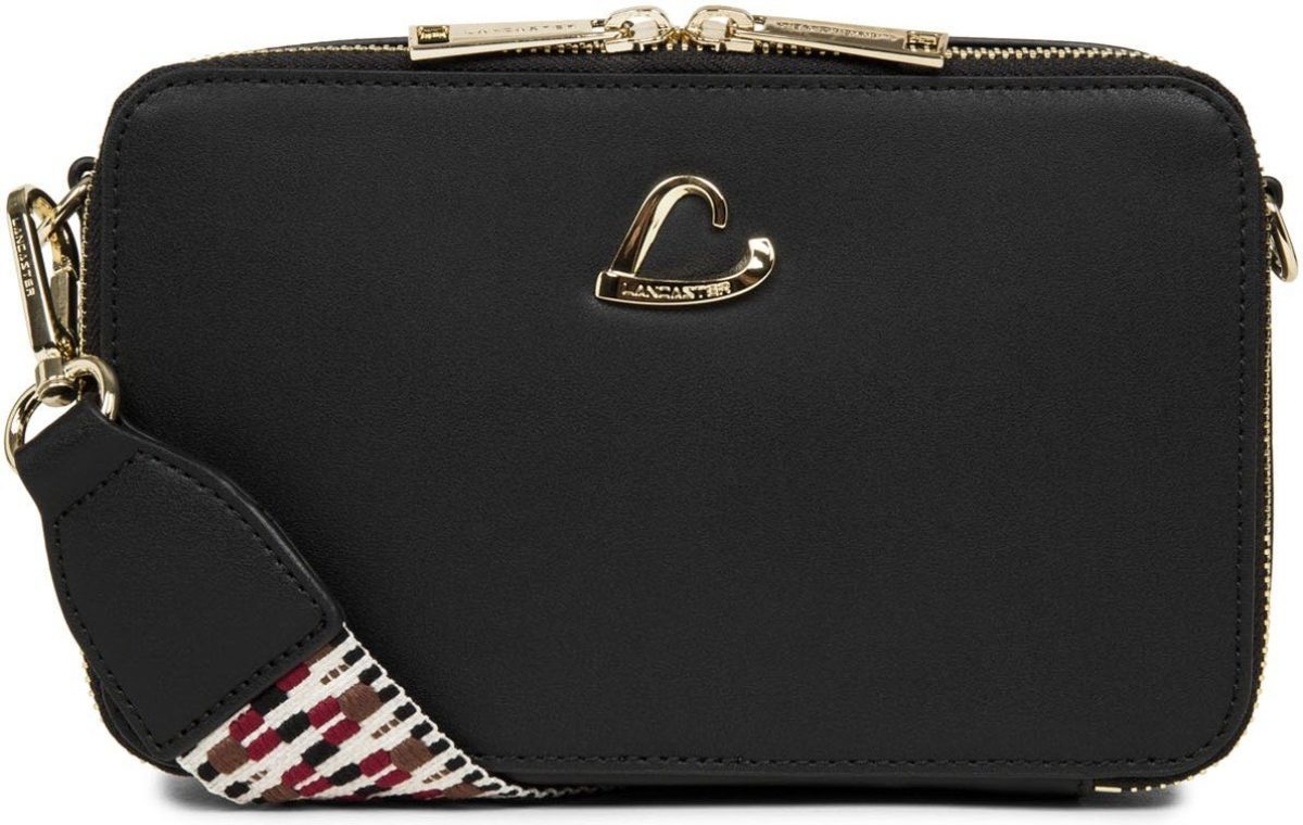 LANCASTER Paris LANCASTER Schoudertas met modieuze textielen schouderriem