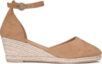 La Redoute Collections Espadrilles met sleehak