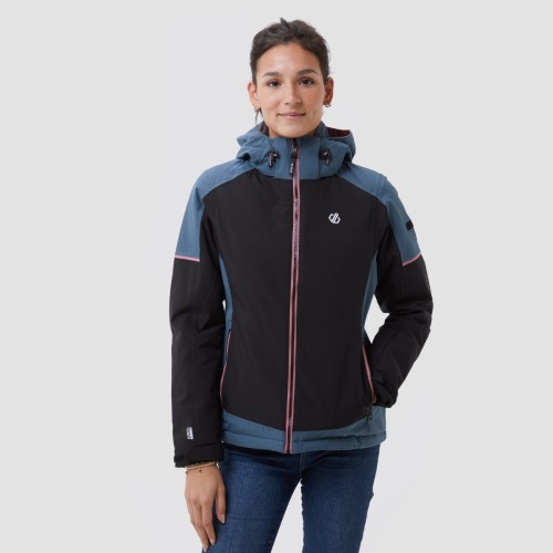 Dare2B ski-jack Enliven zwart/grijs