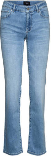 VERO MODA high waist bootcut jeans VMDAF blauw