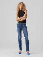 VERO MODA straight fit jeans VMDAF blauw
