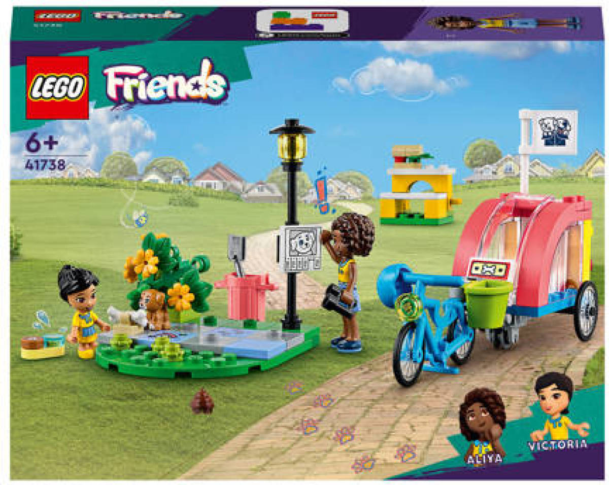 LEGO Friends Honden reddingsfiets 41738
