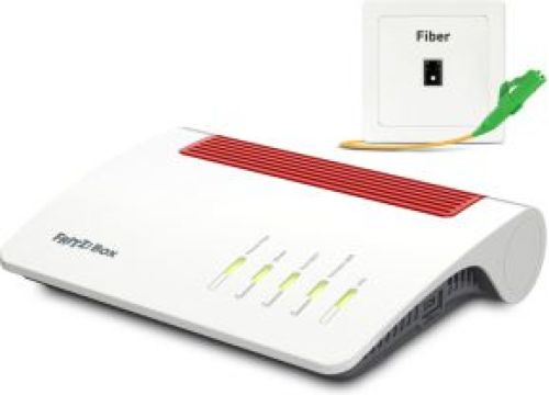 AVM FRITZ!Box FRITZBox 5590 Fiber AON draadloze router Gigabit Ethernet Dual-band (2.4 GHz / 5 GHz) Wit