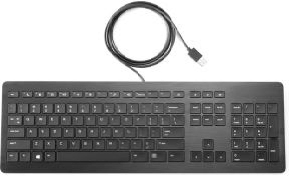 HP USB Premium Keyboard Zwart