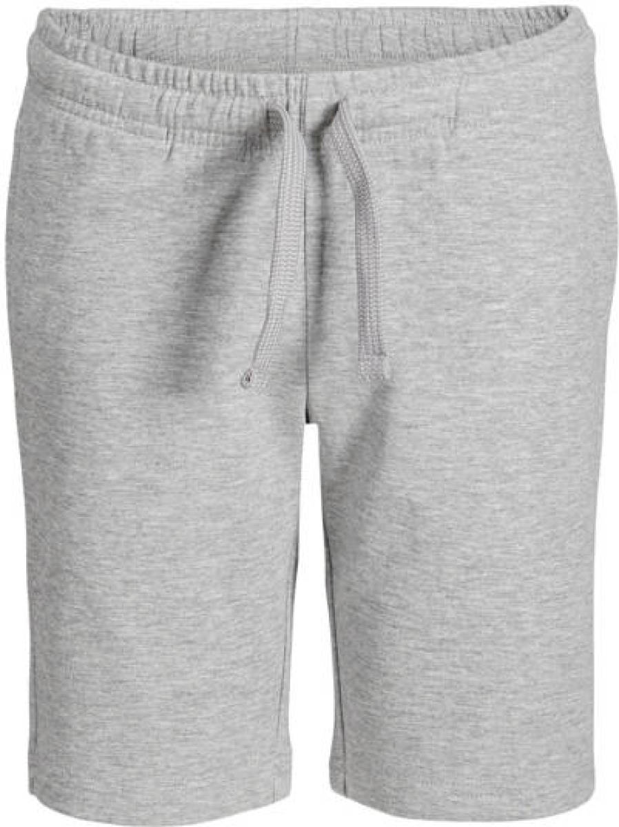 Jack & Jones JUNIOR gemêleerde short JJIBASIC lichtgrijs melange
