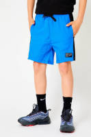 CoolCat Junior regular fit bermuda Nylson CB met tekst kobaltblauw