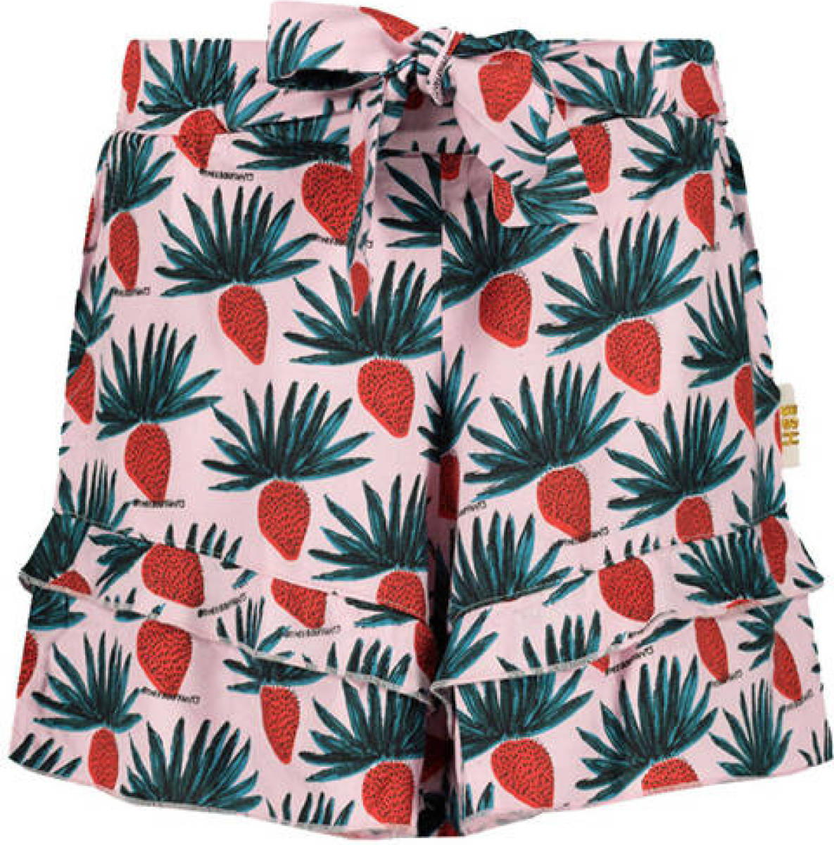 Me & My Monkey short met all over print multi
