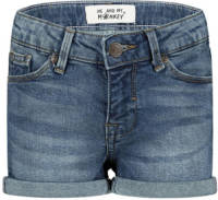 Me & My Monkey short blue wash
