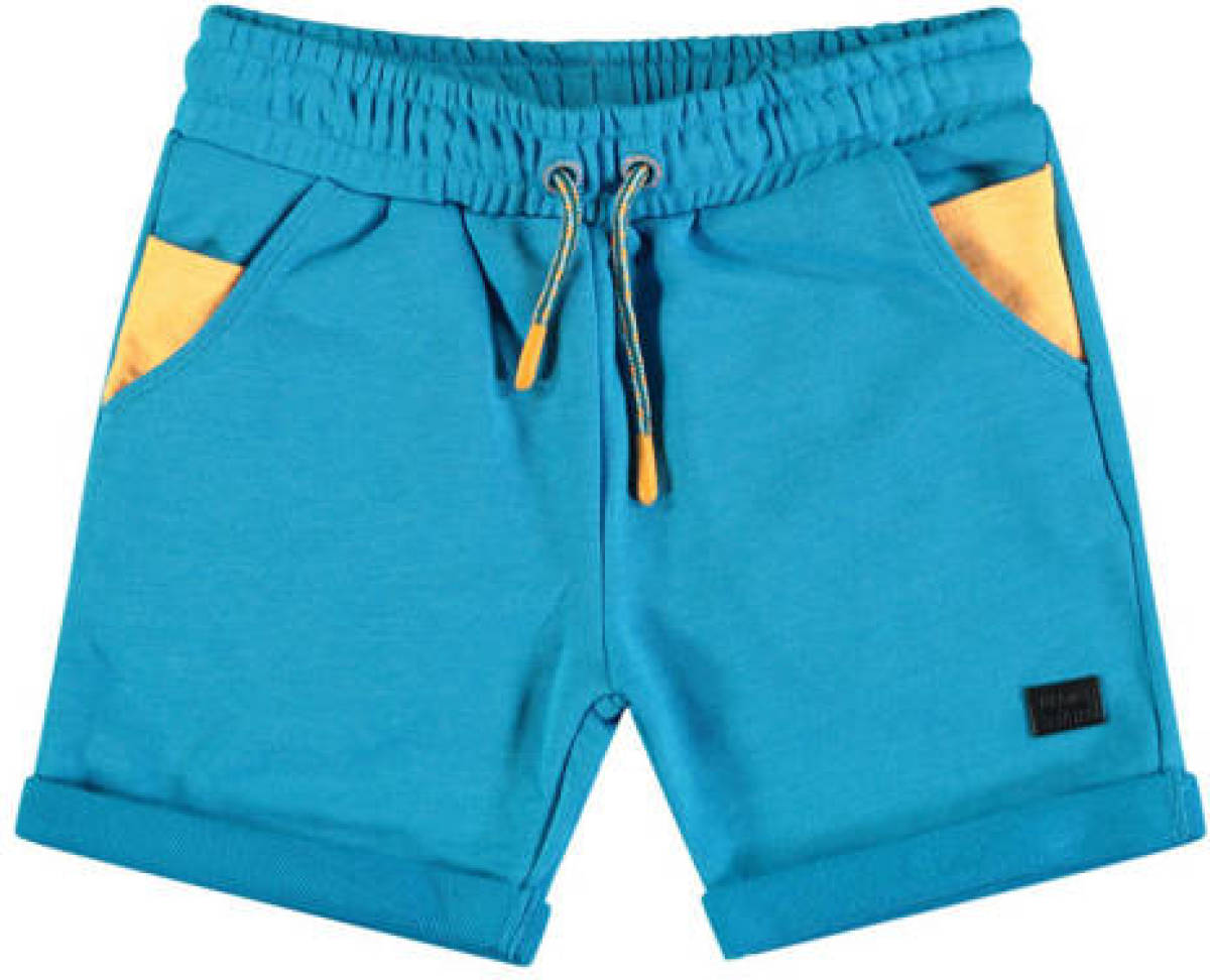 Orange Stars regular fit short turquoise