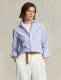 Polo ralph lauren gestreepte blouse blauw