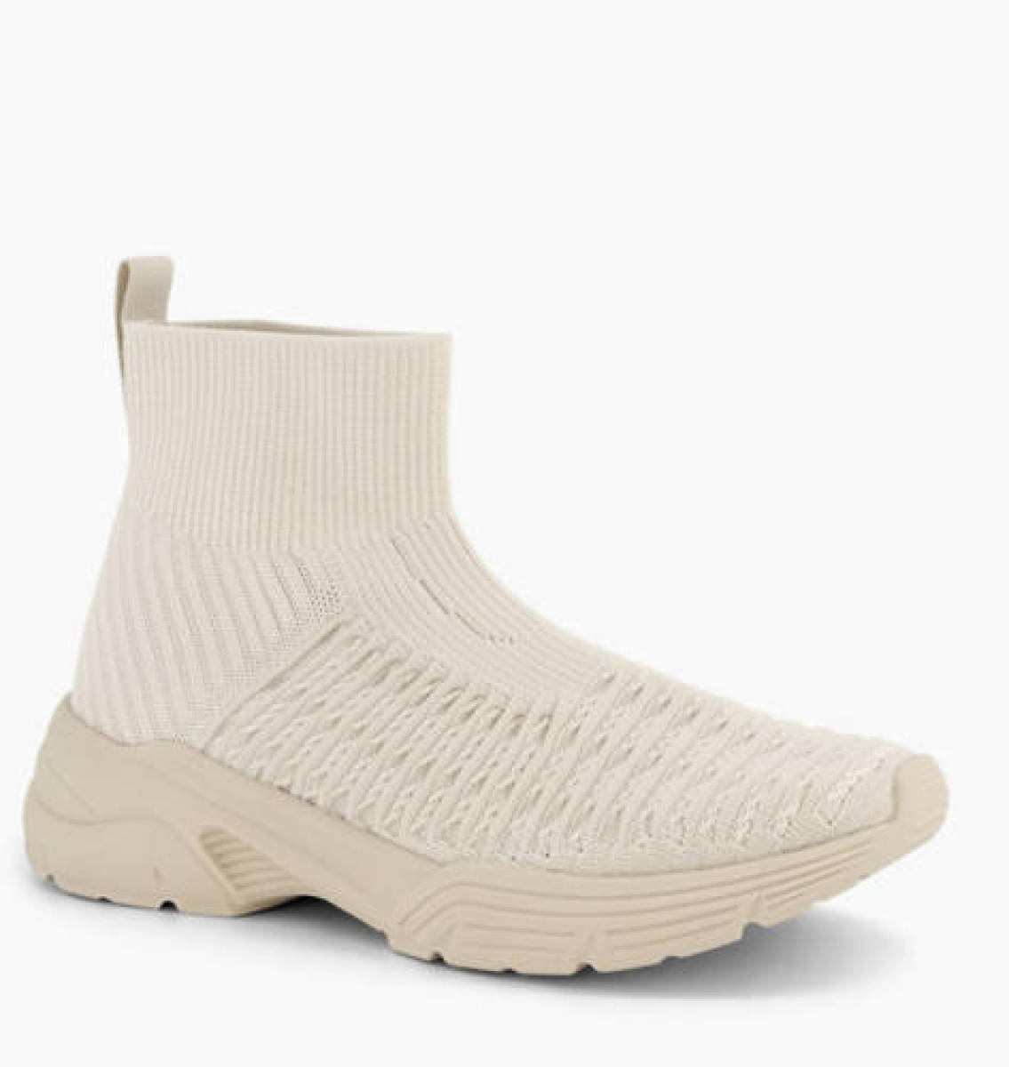Oxmox sock sneakers beige