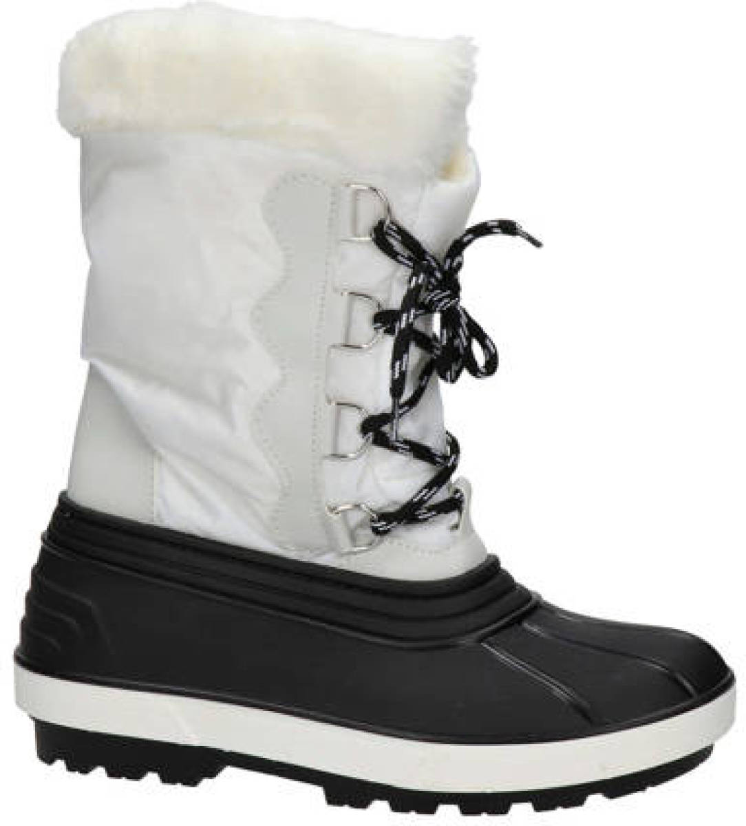 Snow Fun snowboots zwart/zilver