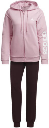 adidas Performance trainingspak lichtroze/donkerpaars