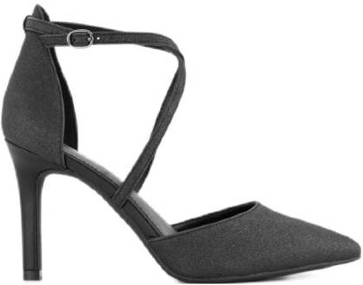 Graceland pumps met glitters zwart