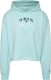 Tommy Jeans hoodie met logo aqua coast