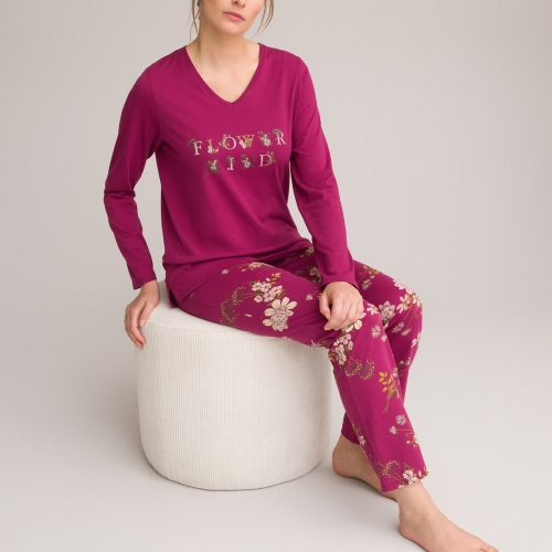 Anne Weyburn Pyjama met bloemenprint