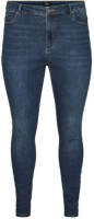 VERO MODA CURVE high waist skinny jeans dark denim