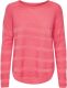 Only Trui met ronde hals ONLCAVIAR L/S PULLOVER KNT
