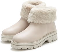 Elbsand Laarsjes Boots van leer met profielzool