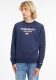 Tommy Jeans sweater met logo c87 twilight navy