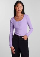 PIECES Shirt met lange mouwen
