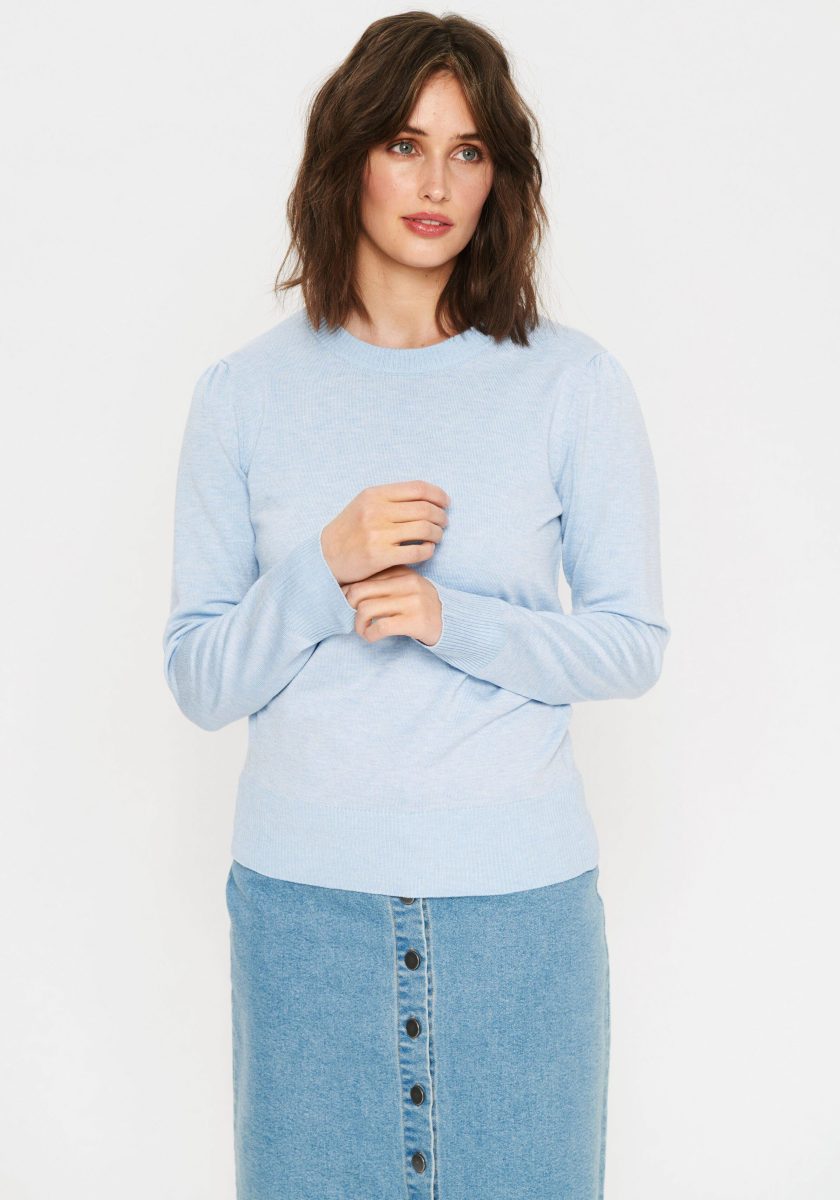Saint Tropez Trui met ronde hals