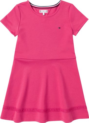 Tommy hilfiger Shirtjurk PUNTO SKATER DRESS S/S (1-delig)